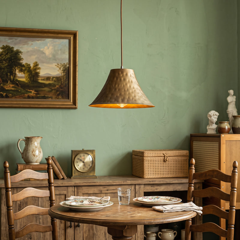 Gideon Brass Pendant Lamp