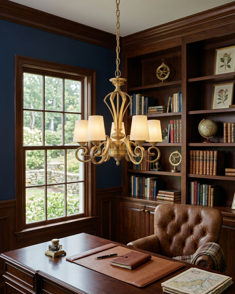 Gilded  Chandelier