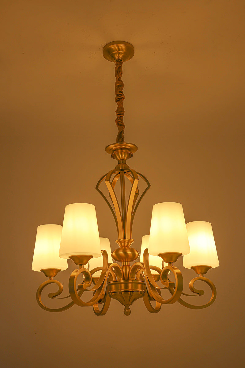 Gilded  Chandelier