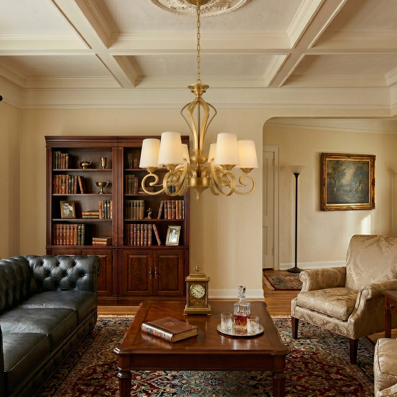 Gilded  Chandelier