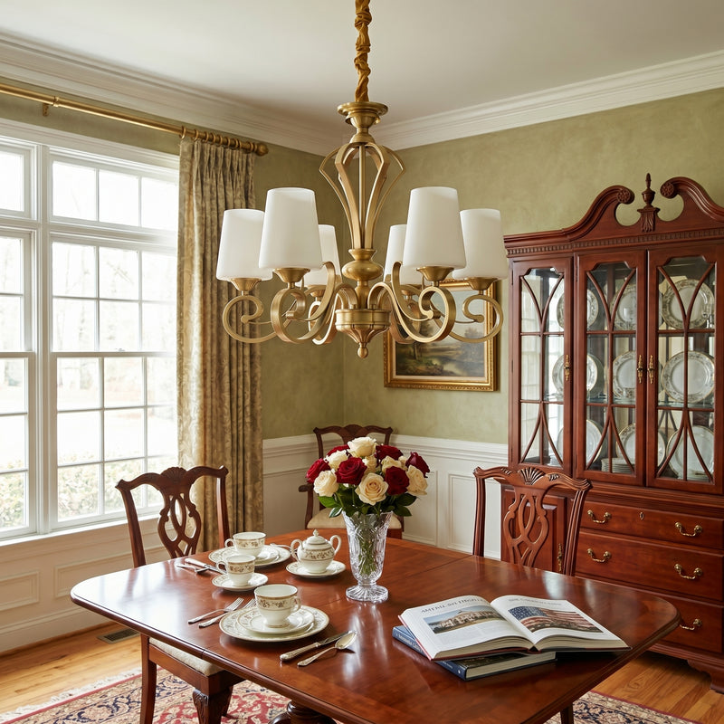 Gilded  Chandelier
