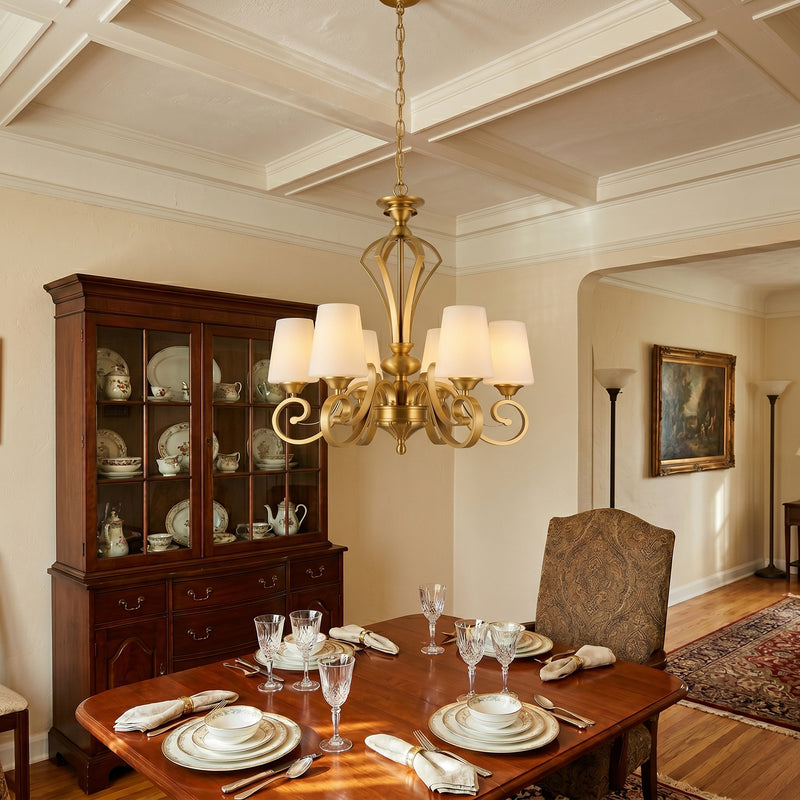 Gilded  Chandelier