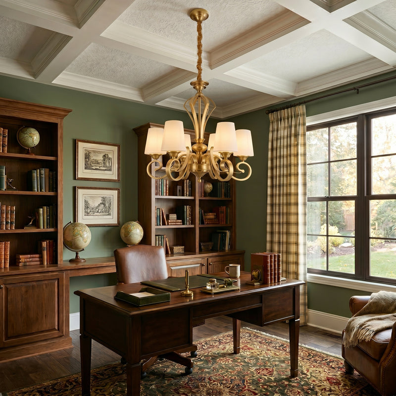 Gilded  Chandelier