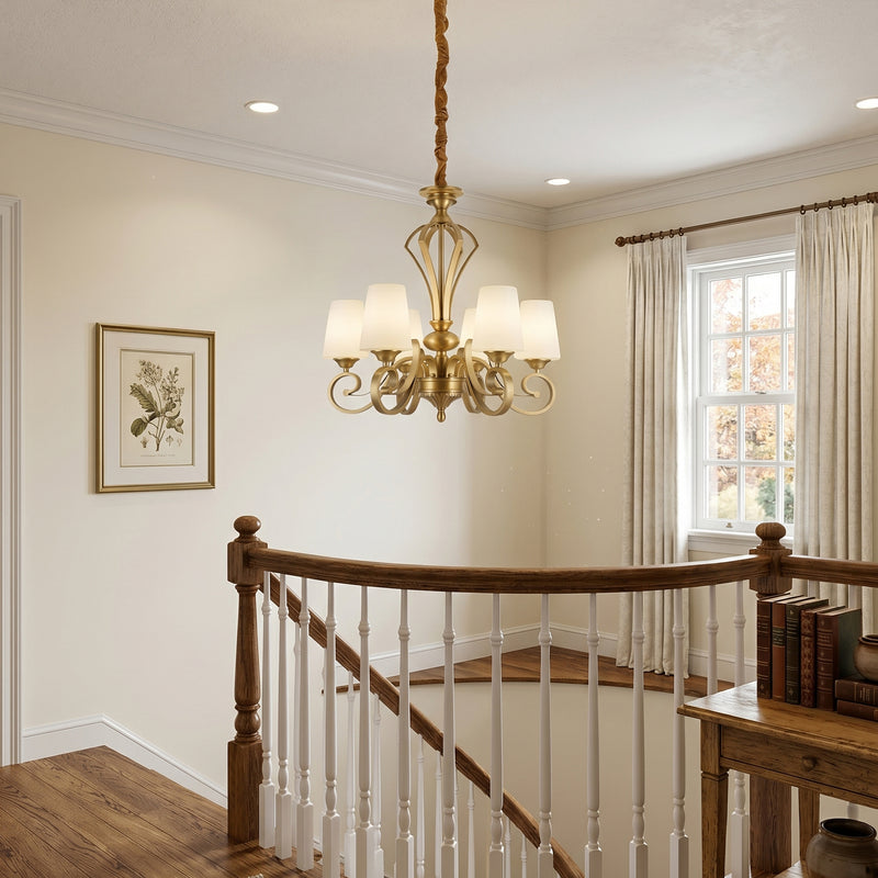 Gilded  Chandelier