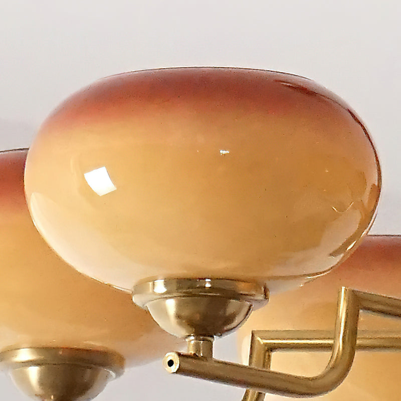 Gildora Caramel Glass Chandelier