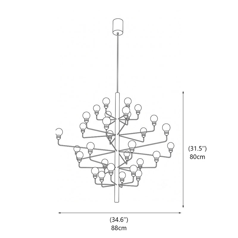 Gino Alabaster Chandelier