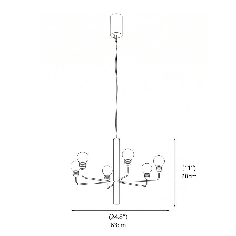 Gino Alabaster Chandelier