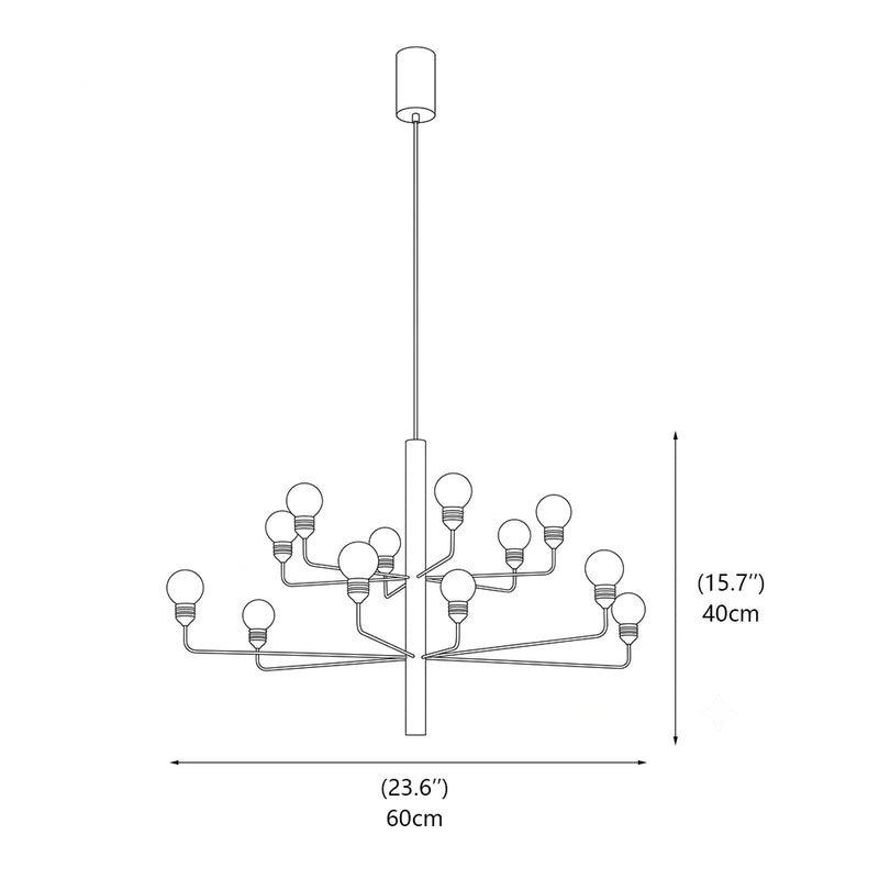 Gino Alabaster Chandelier
