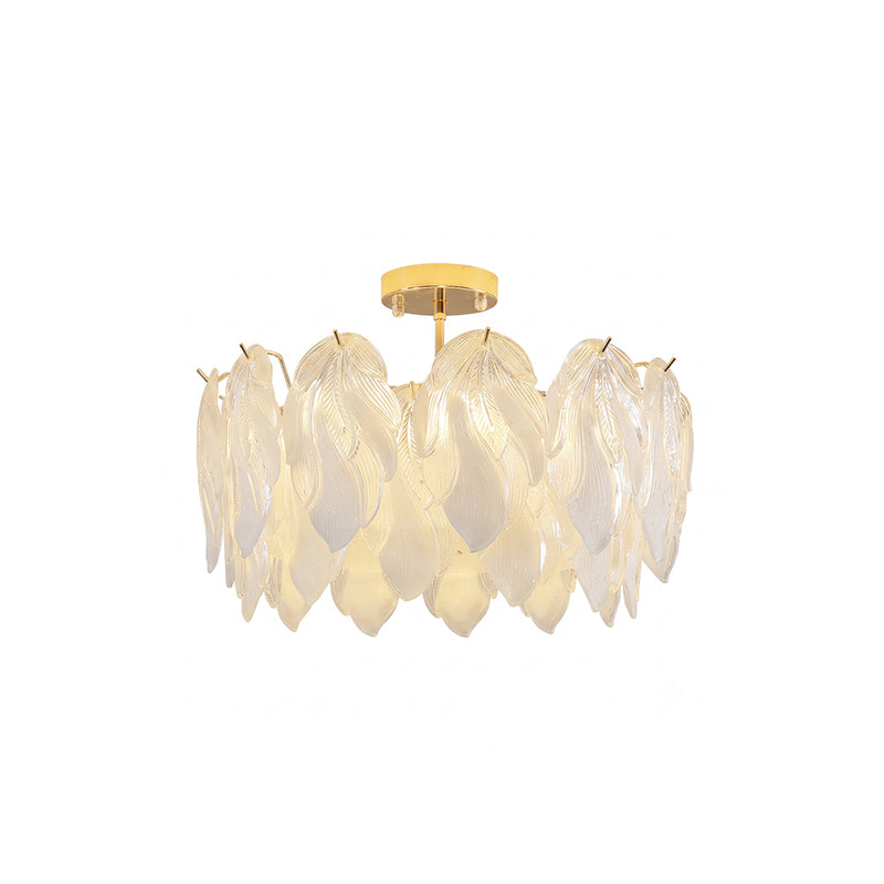 Giselle Glass Semi-Flush Mount