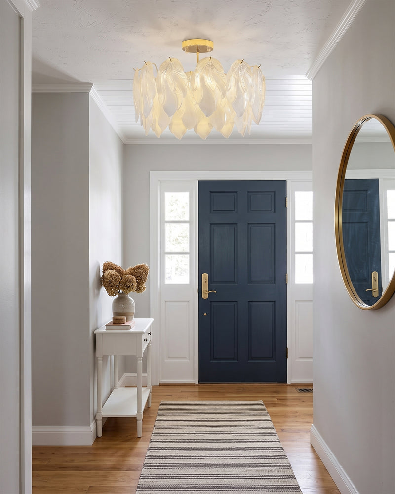 Giselle Glass Semi-Flush Mount