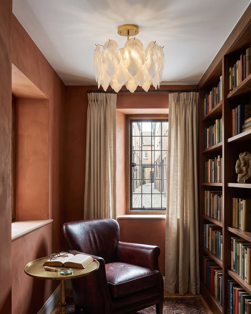 Giselle Glass Semi-Flush Mount