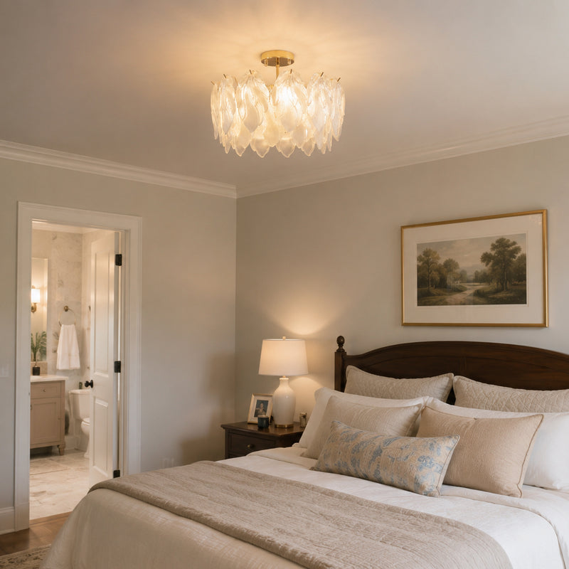 Giselle Glass Semi-Flush Mount
