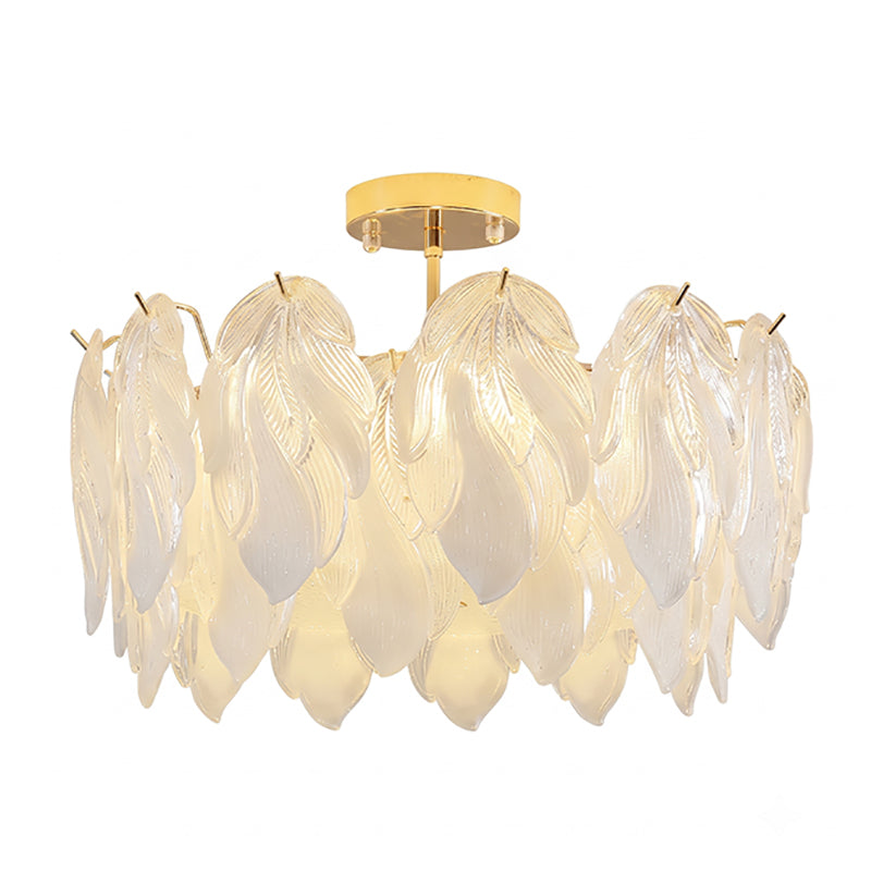 Giselle Glass Semi-Flush Mount