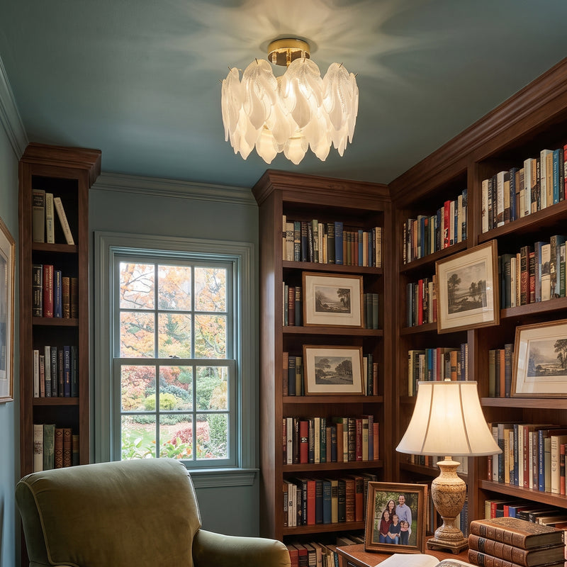 Giselle Glass Semi-Flush Mount