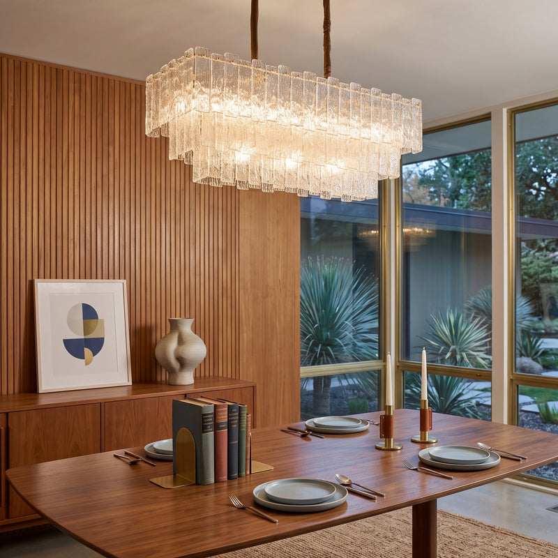 Glace Drum Chandelier