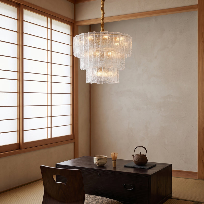 Glace Drum Chandelier