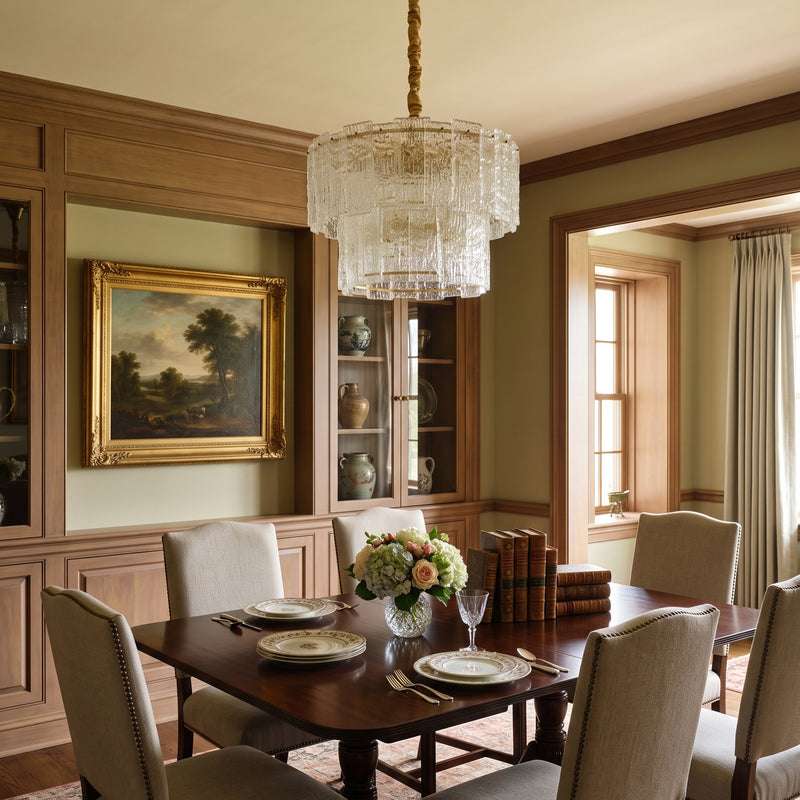 Glace Drum Chandelier
