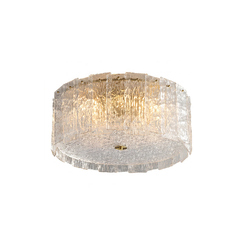 Glace Drum Flush Mount