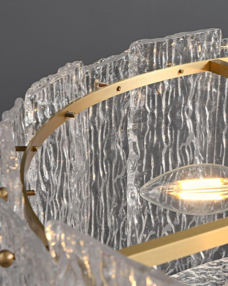 Glace Drum Flush Mount