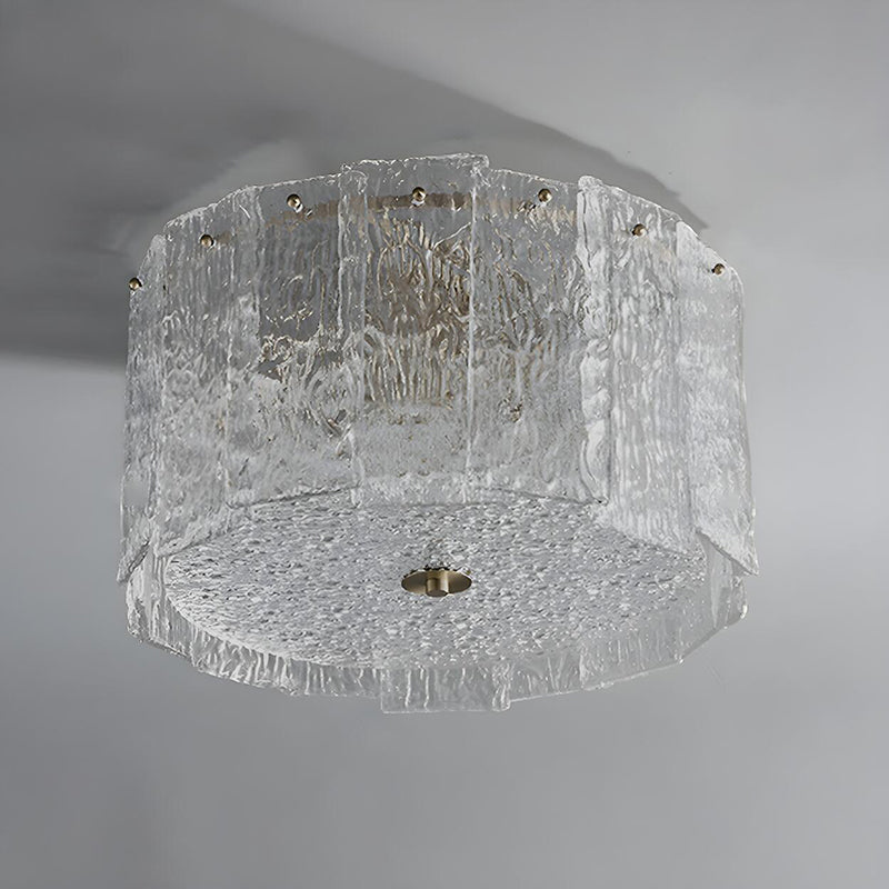 Glace Drum Flush Mount