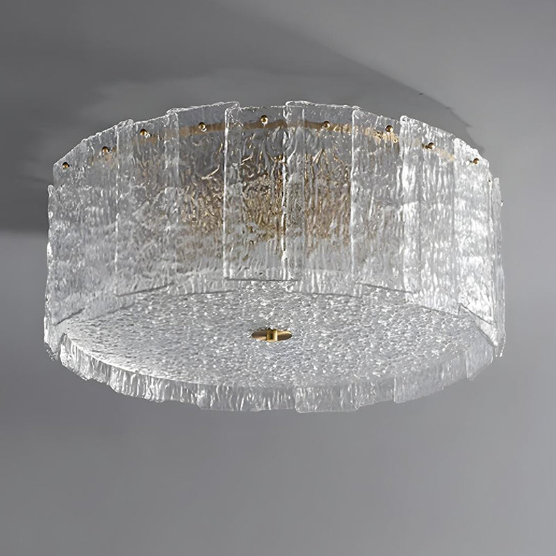 Glace Drum Flush Mount