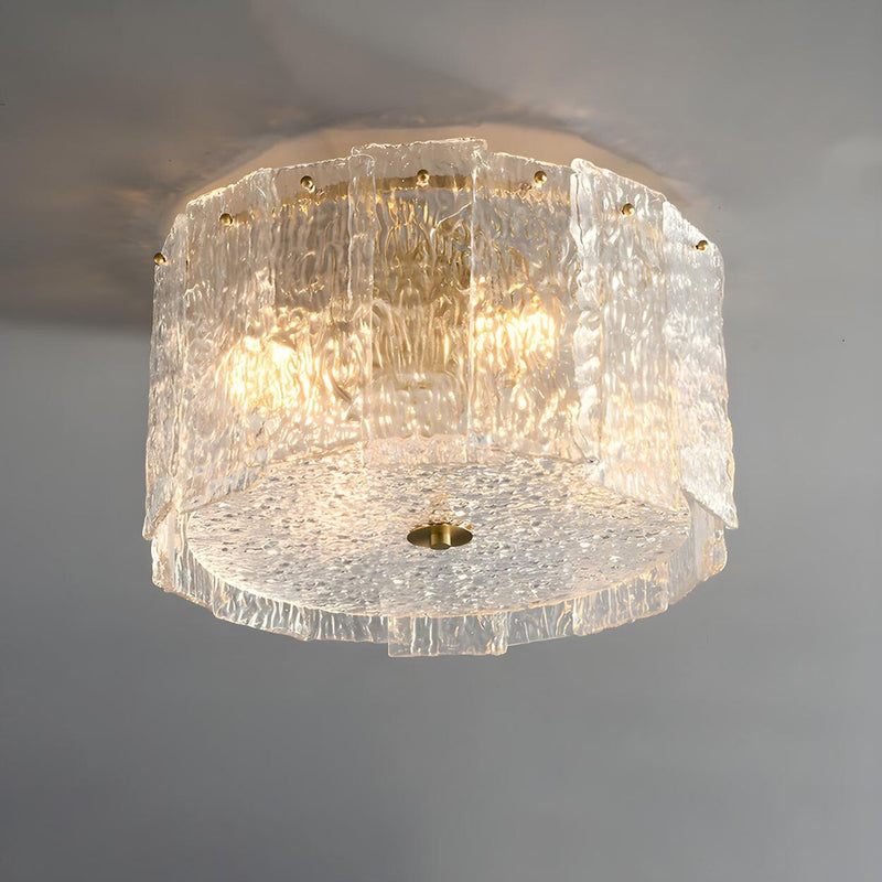 Glace Drum Flush Mount