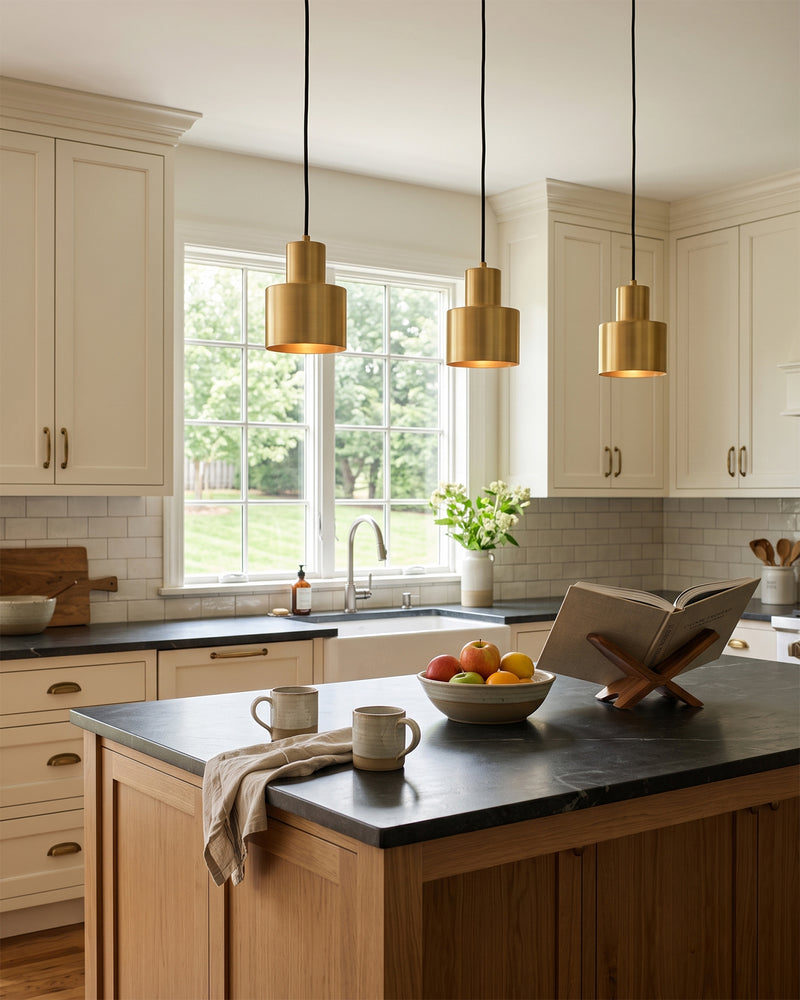 Greta Brass Pendant Lamp