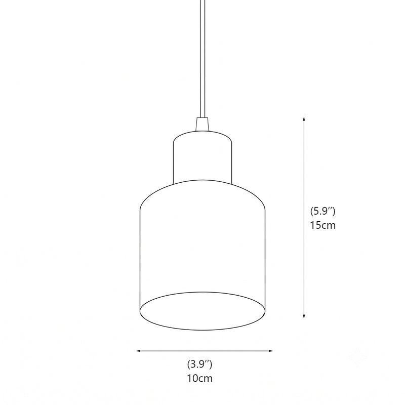 Greta Brass Pendant Lamp