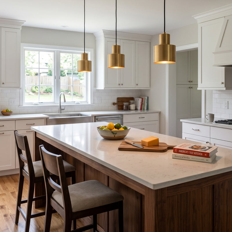 Greta Brass Pendant Lamp
