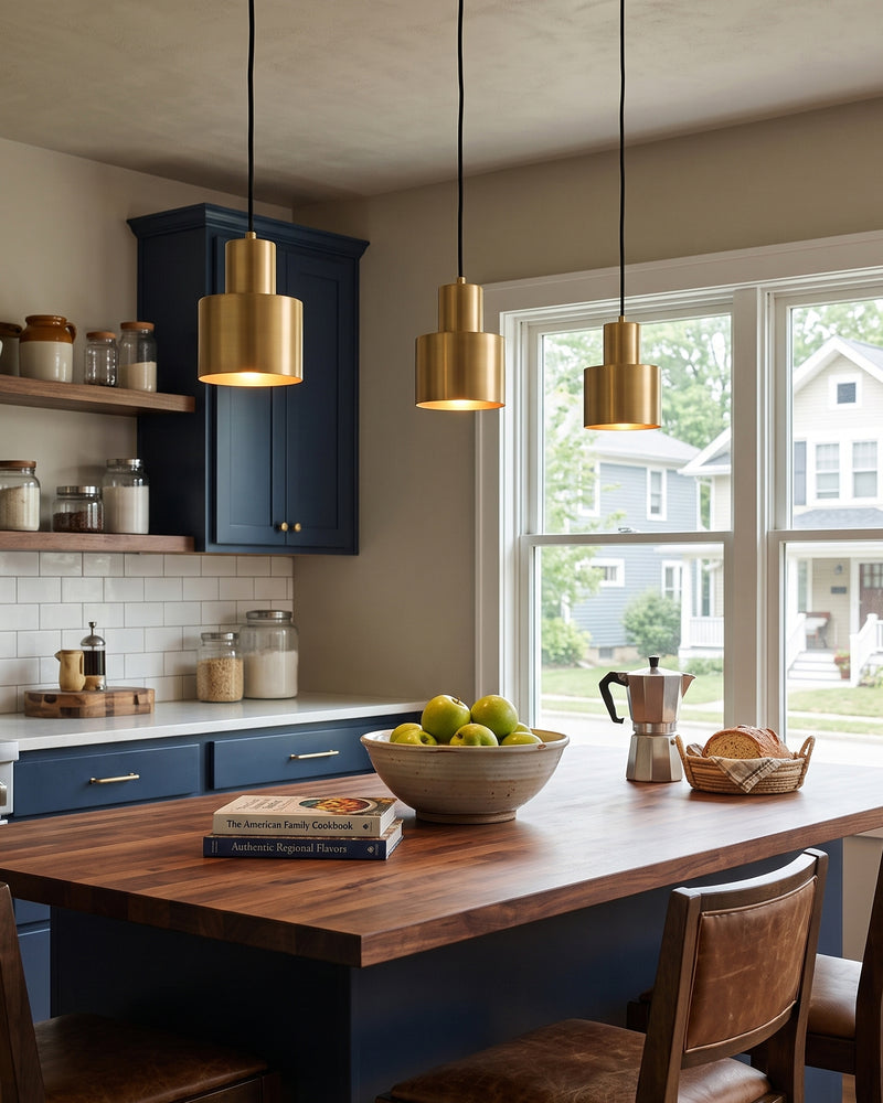 Greta Brass Pendant Lamp