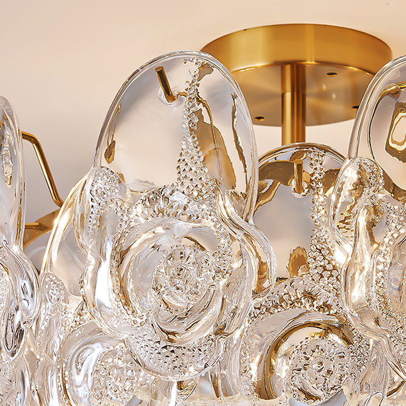 Guinevere Glass Semi-Flush Mount