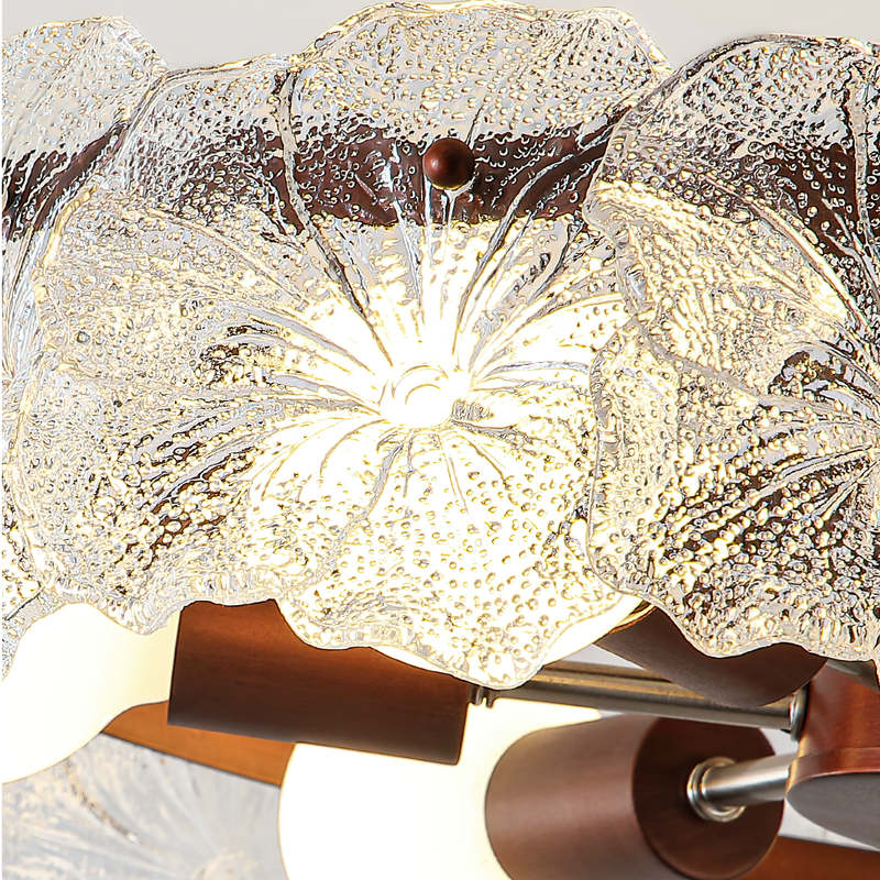Gwendolyn Glass Semi-Flush Mount