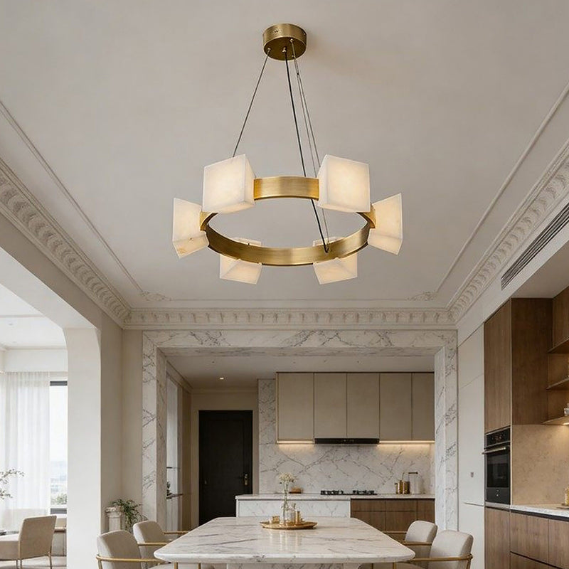 Harrison Alabaster Chandelier