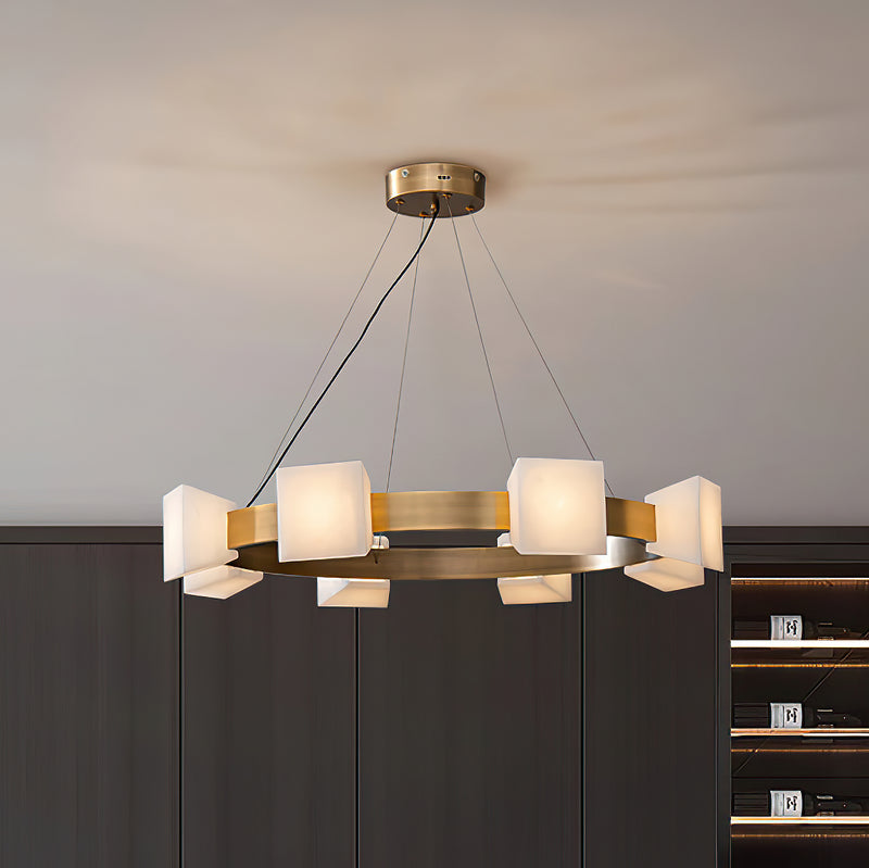Harrison Alabaster Chandelier
