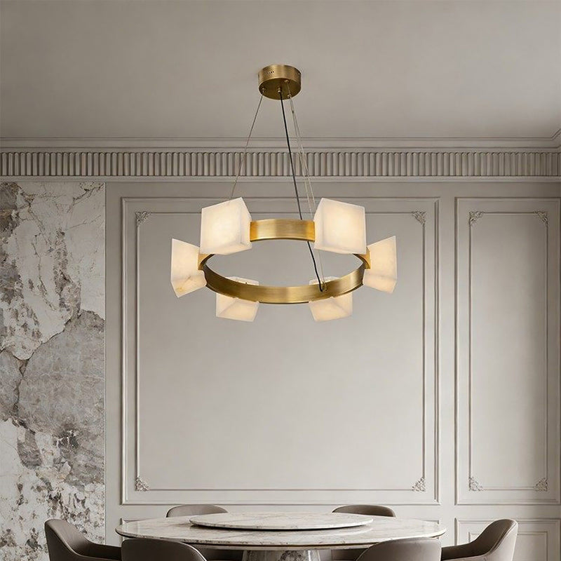 Harrison Alabaster Chandelier