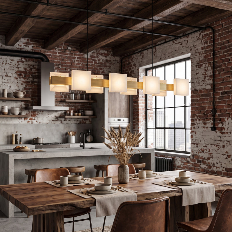 Harrison Alabaster Chandelier