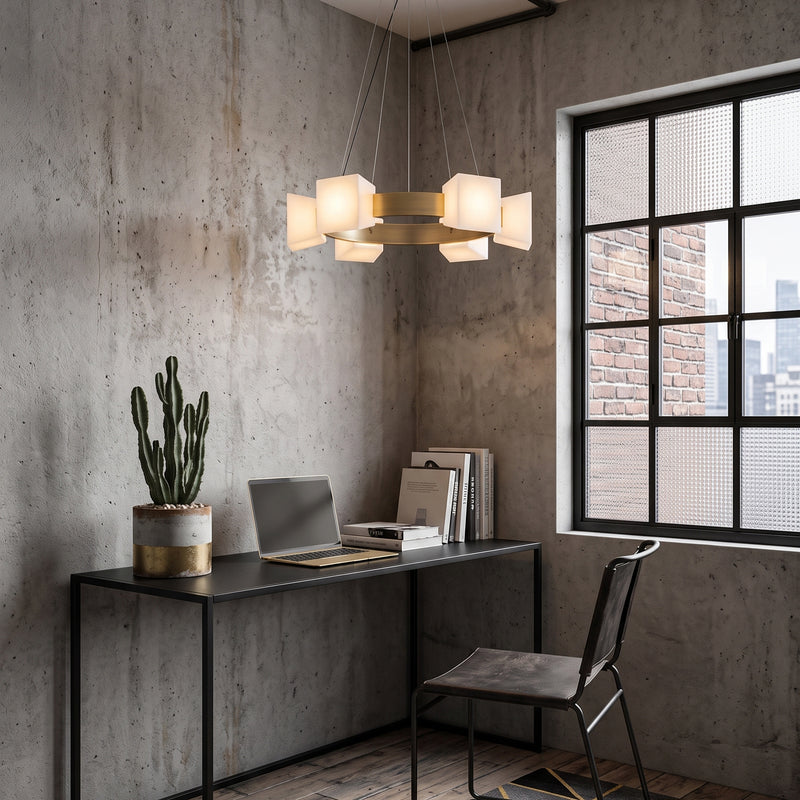 Harrison Alabaster Chandelier