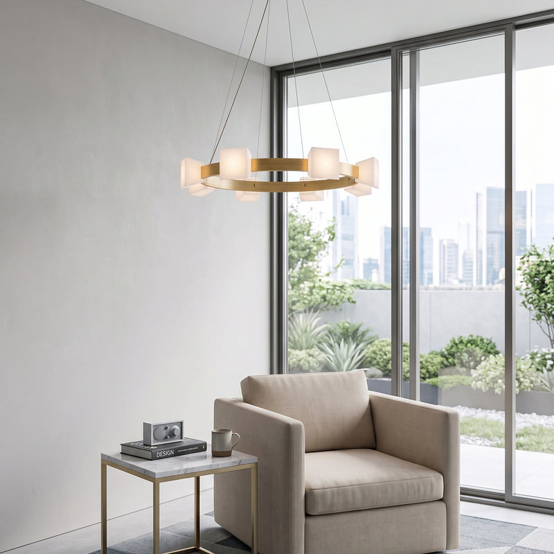 Harrison Alabaster Chandelier
