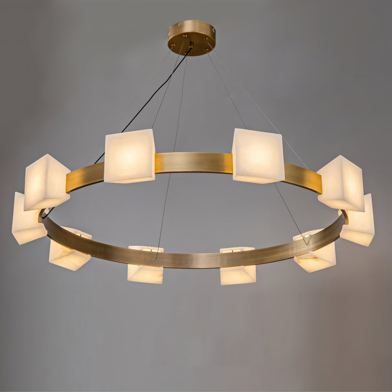 Harrison Alabaster Chandelier