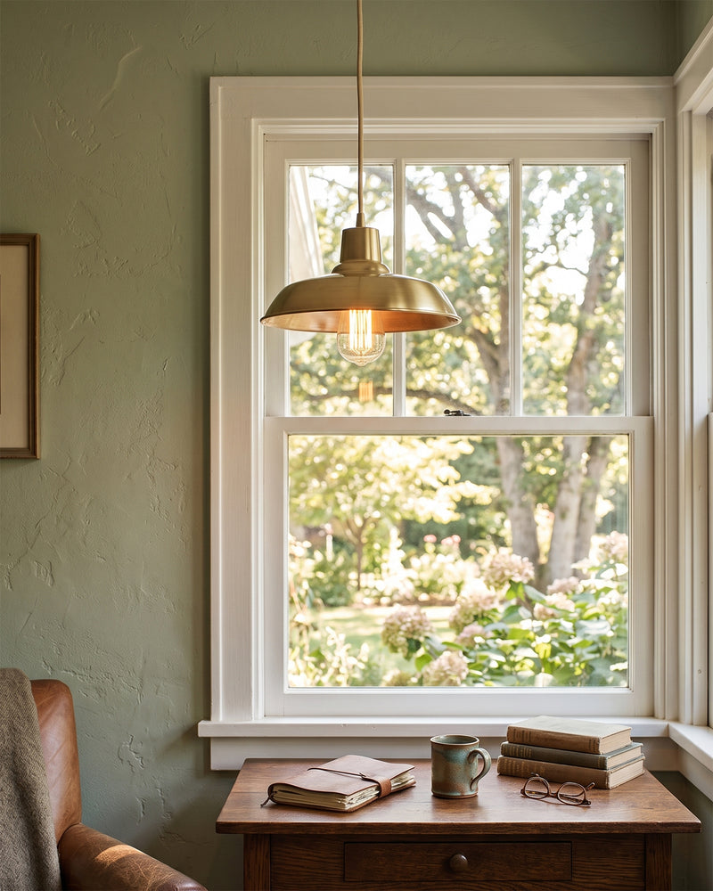 Harrison Brass Pendant Lamp