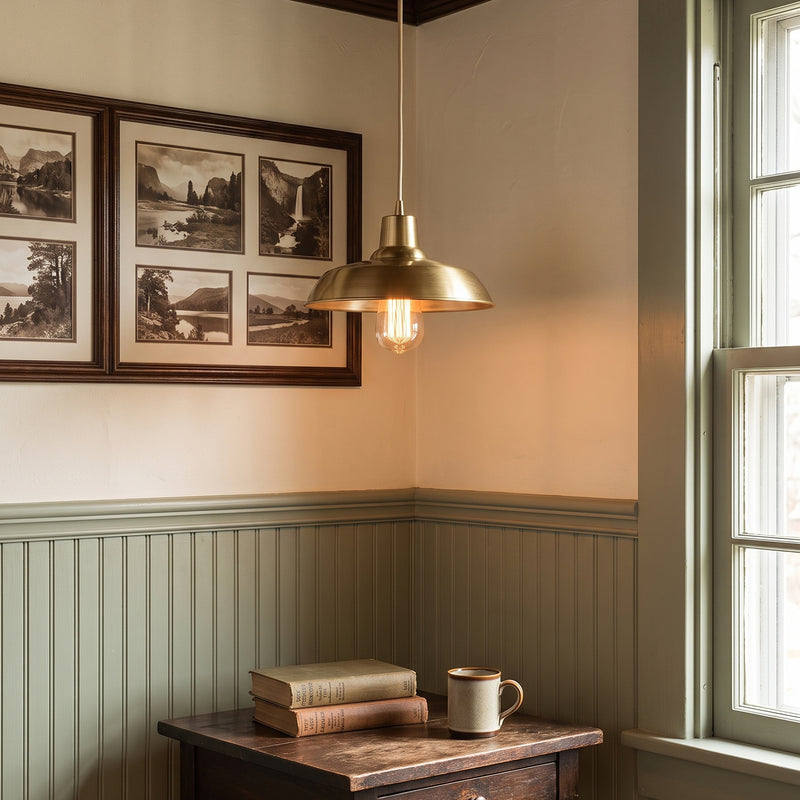 Harrison Brass Pendant Lamp