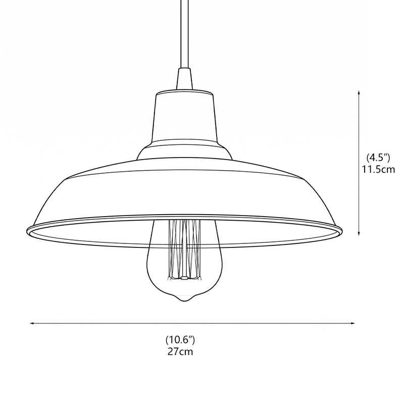 Harrison Brass Pendant Lamp
