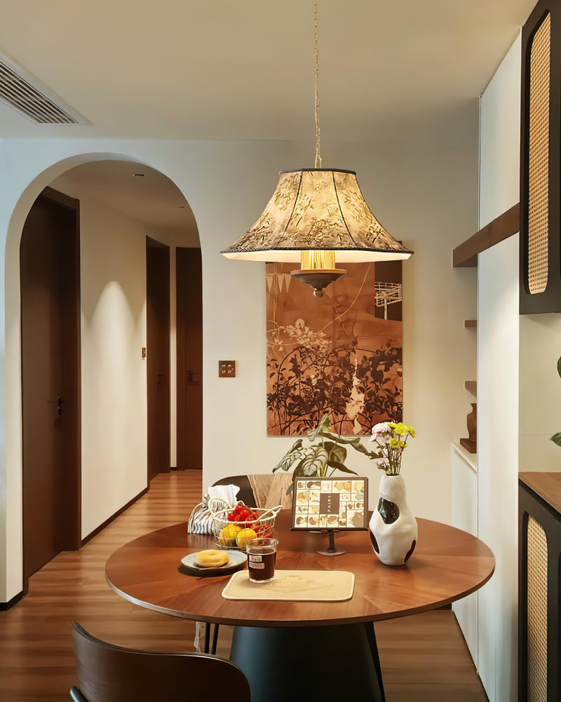 Harrison Flared Pagoda Pendant Lamp