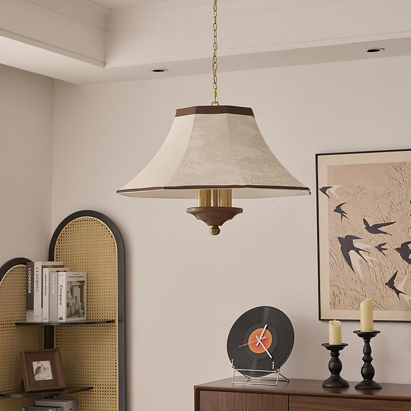 Harrison Flared Pagoda Pendant Lamp