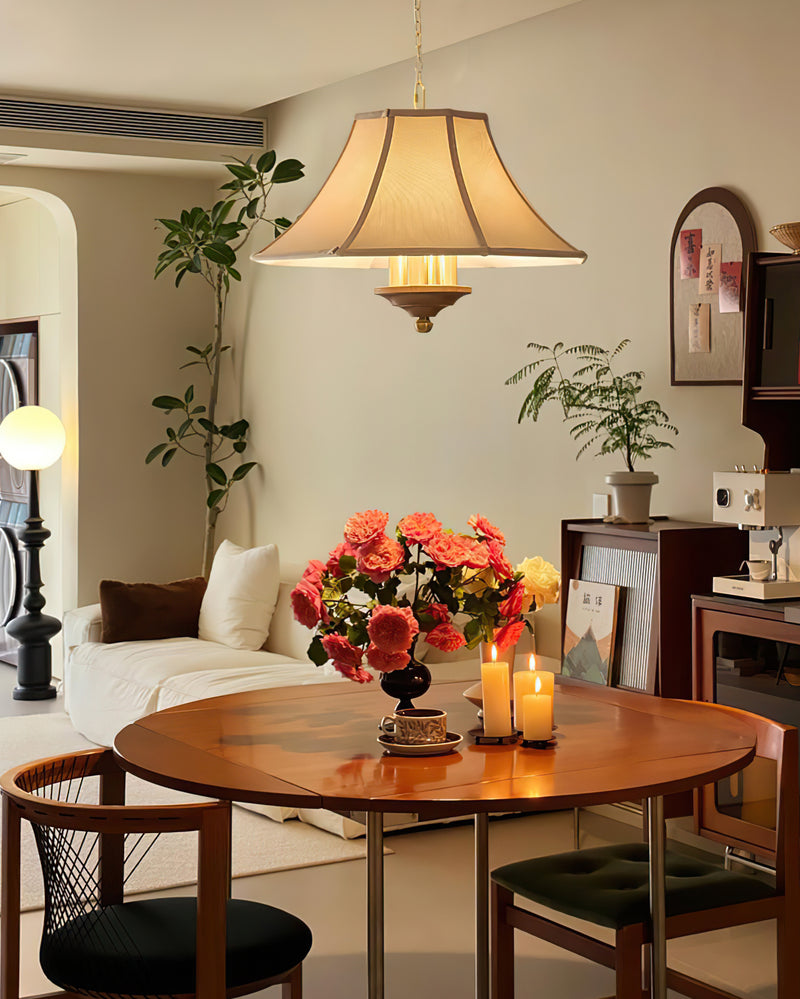 Harrison Flared Pagoda Pendant Lamp