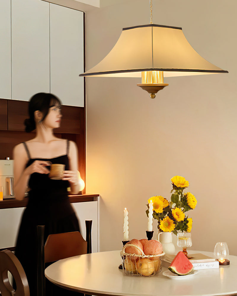 Harrison Flared Pagoda Pendant Lamp