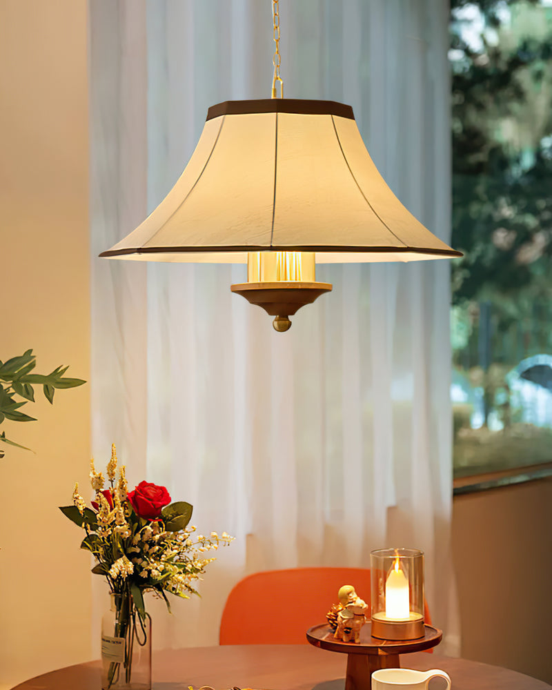 Harrison Flared Pagoda Pendant Lamp
