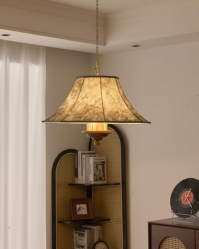 Harrison Flared Pagoda Pendant Lamp