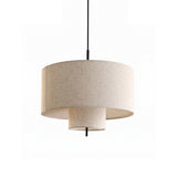 Harrison Tiered Linen Pendant Lamp