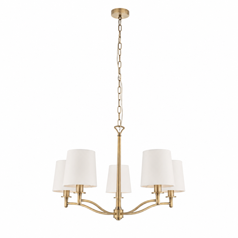Hartford Brass Chandelier